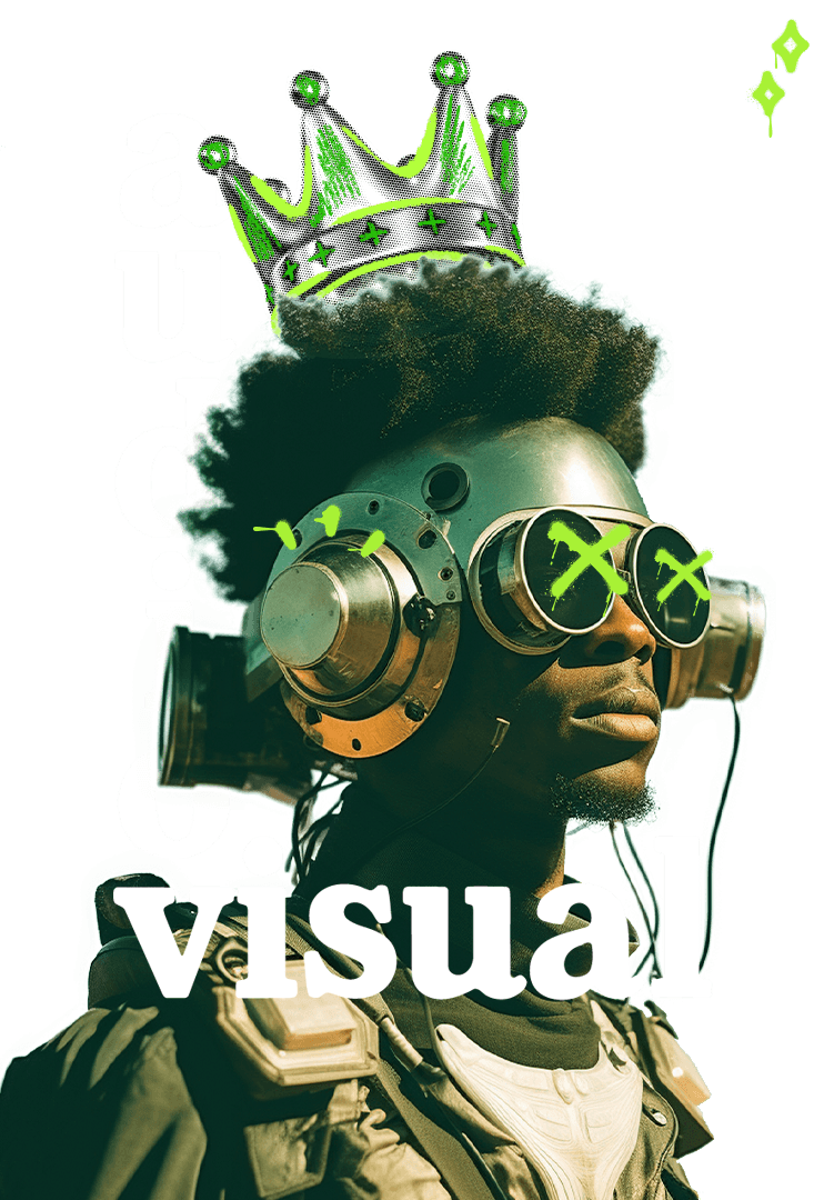 Pessoa com fone (desktop)